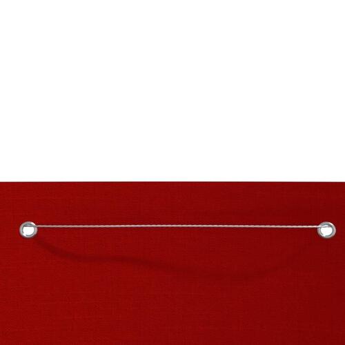 Altanafskærmning 80x240 cm oxfordstof rød
