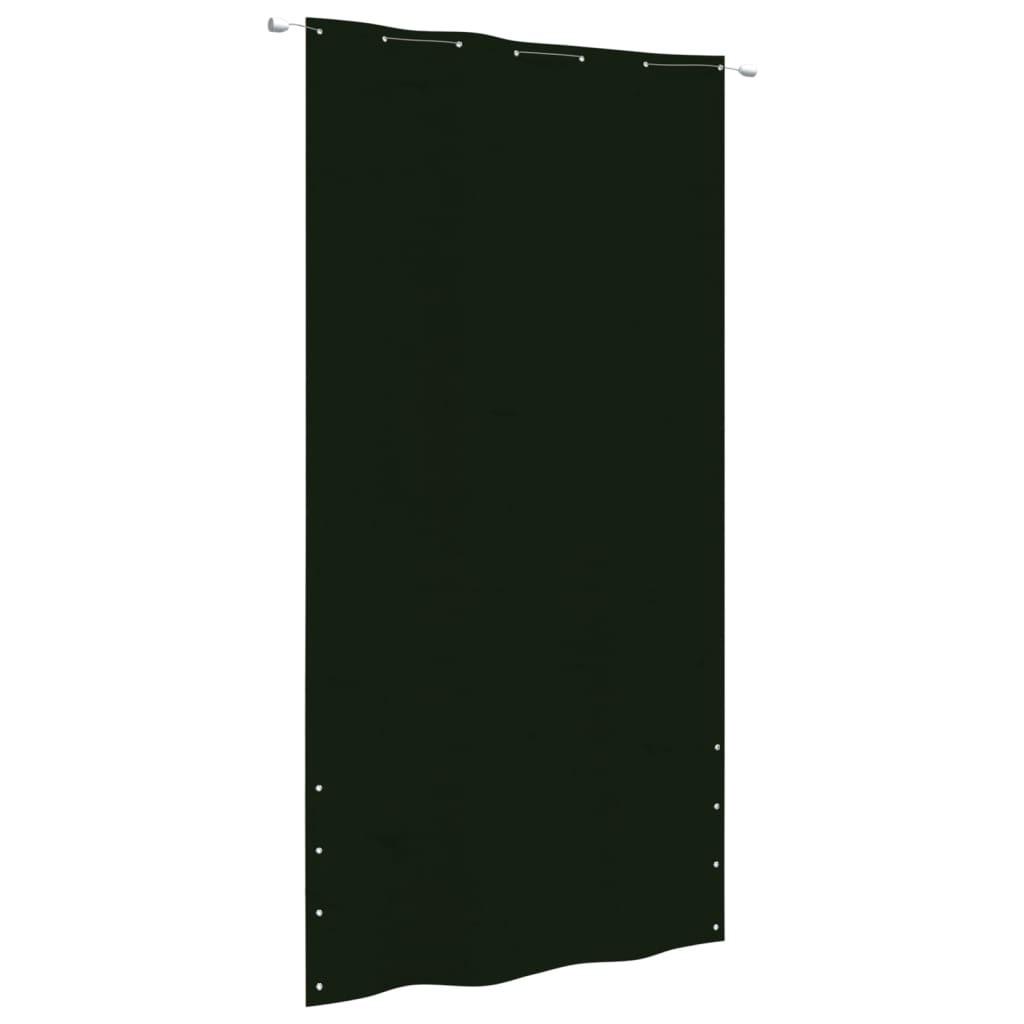 Altanafskærmning Oxfordstof 140x240 cm mørkegrøn