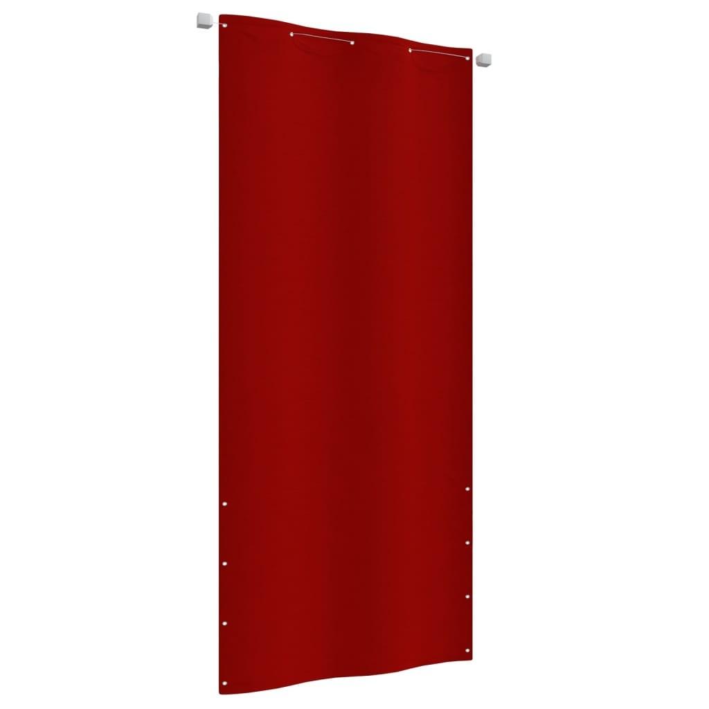 Altanafskærmning 100x240 cm oxfordstof rød