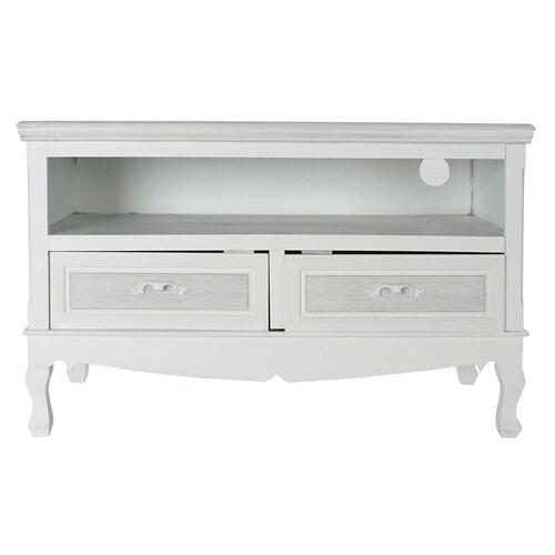 Sofabord Hvid Træ Træ MDF 100 x 42 x 61 cm