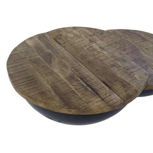 Sofabord Træ Metal 114 x 76 x 33 cm