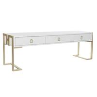 Sofabord Metal Træ (150 x 36 x 48 cm)