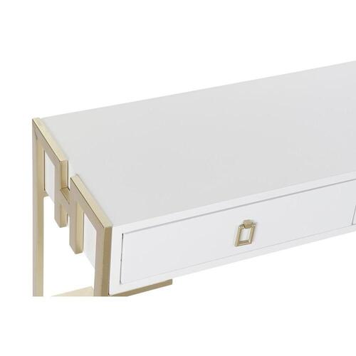 Sofabord Metal Træ (150 x 36 x 48 cm)