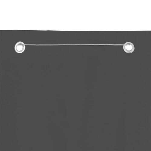 Altanafskærmning 120x240 cm oxfordstof antracitgrå