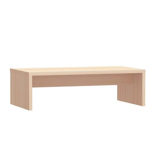 Skærmholder 50x27x15 cm massivt fyrretræ