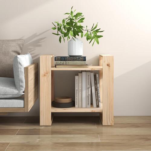 Bogreol/rumdeler 60x35x57 cm massivt fyrretræ
