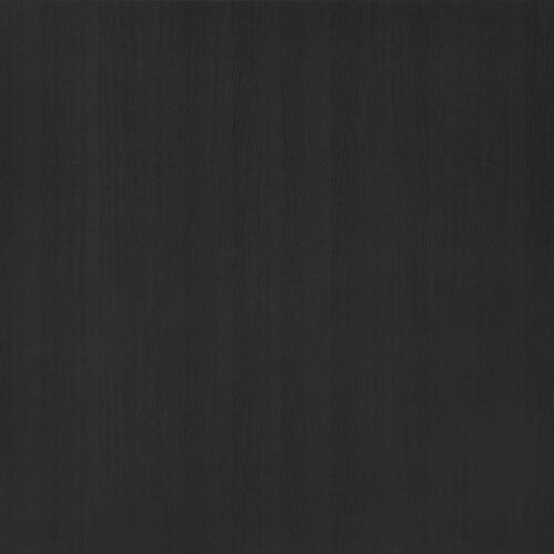 Bogreol/rumdeler 80x25x132 cm massivt fyrretræ sort