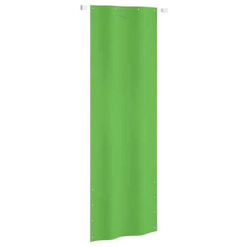 Altanafskærmning Oxfordstof 80x240 cm lysegrøn