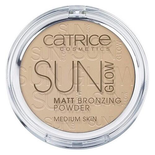 Selvbruner Pulver Sun Glow Matt Catrice (9,5 g) 030-medium bronze 9,5 gr