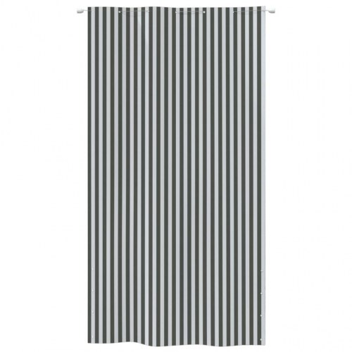 Altanafskærmning 140x240 cm oxfordstof antracitgrå og hvid