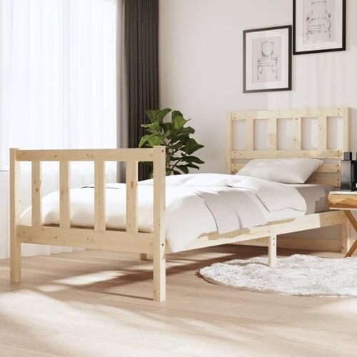 Sengeramme 90x200 cm massivt træ