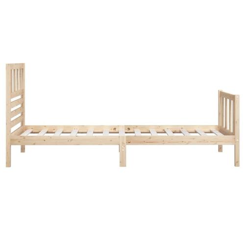 Sengeramme 90x200 cm massivt træ