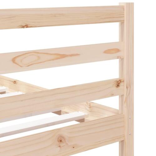 Sengeramme 90x190 cm Single massivt træ