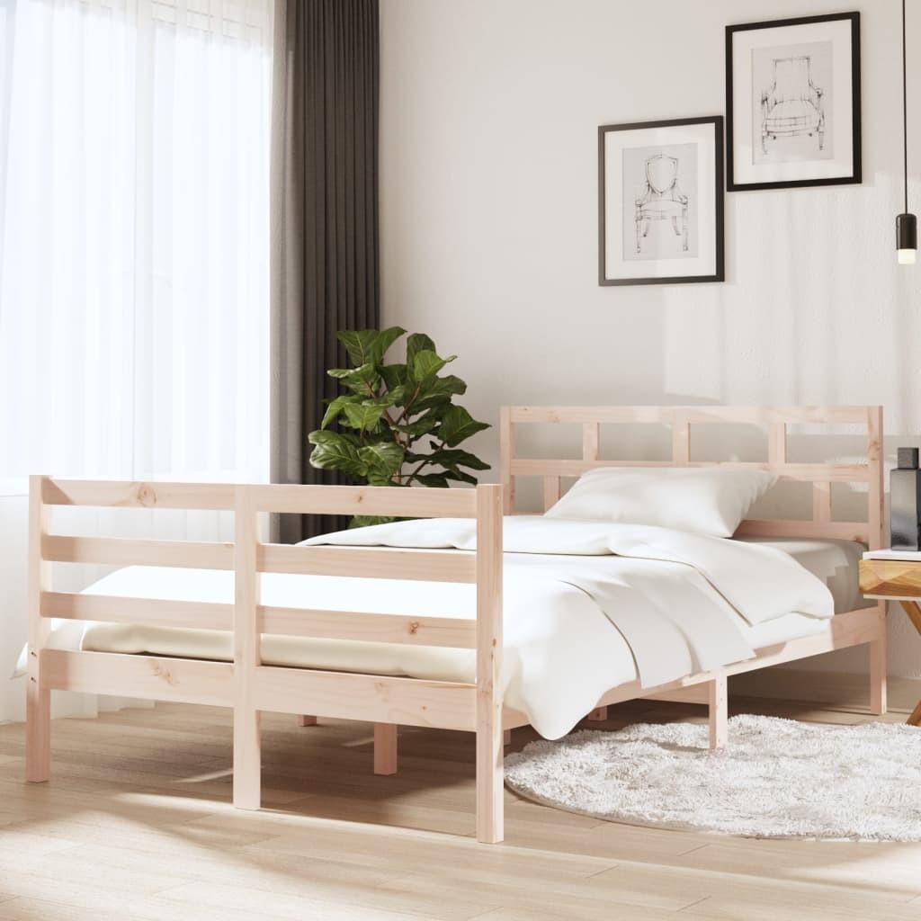 Sengeramme 120x190 cm Small Double massivt træ