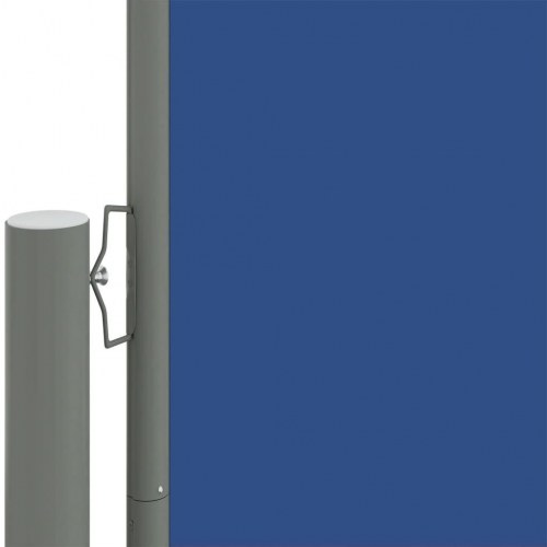Sammenrullelig sidemarkise 180 × 1.200 cm - blå