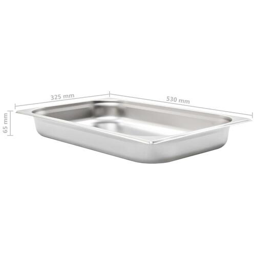 Gastronorm beholder 4 stk. GN 1/1 65 mm rustfrit stål