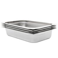 Gastronorm beholder 4 stk. GN 1/1 100 mm rustfrit stål
