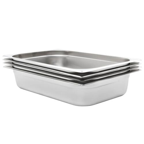 Gastronorm beholder 4 stk. GN 1/1 100 mm rustfrit stål