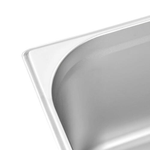 Gastronorm beholder 2 stk. GN 1/1 200 mm rustfrit stål