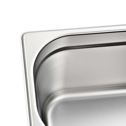 Gastronorm beholder 4 stk. GN 1/4 150 mm rustfrit stål