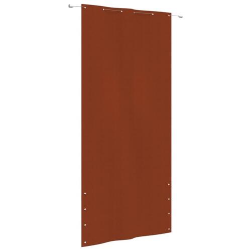 Altanafskærmning 120x240 cm oxfordstof terrakotta