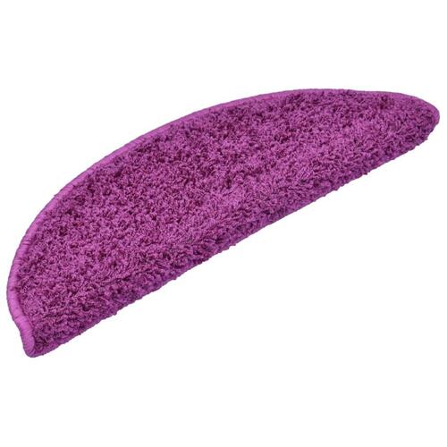 Trappemåtter 10 stk. 56x17x3 cm violet