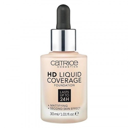 Foundation flydende - Catrice HD Liquid Coverage, 036 Hazelnut
