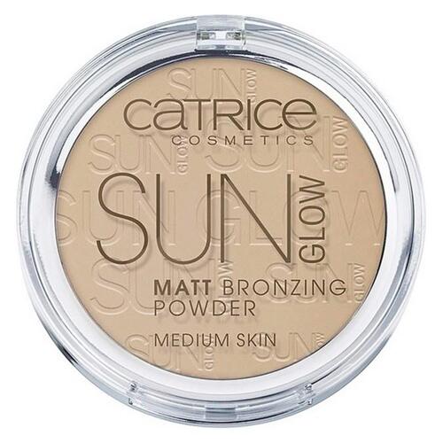 Selvbruner Pulver Sun Glow Matt Catrice (9,5 g) 9,5 g 035-universal bronze 9,5 gr