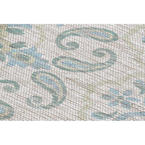 Tæppe 200 x 290 x 0,5 cm Rød Polyester Grøn Araber (2 enheder)