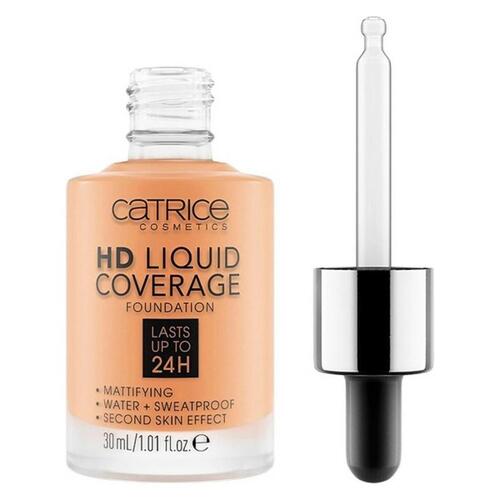 Flydende makeup foundation Hd Liquid Coverage Foundation Catrice 046-camel bei