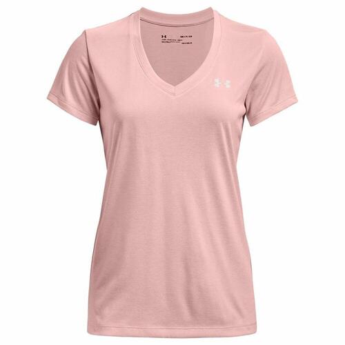 Kortærmet Sport T-shirt Under Armour Tech SSV Pink S