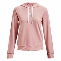 Hættetrøje til Kvinde Under Armour Rival Terry Pink XS