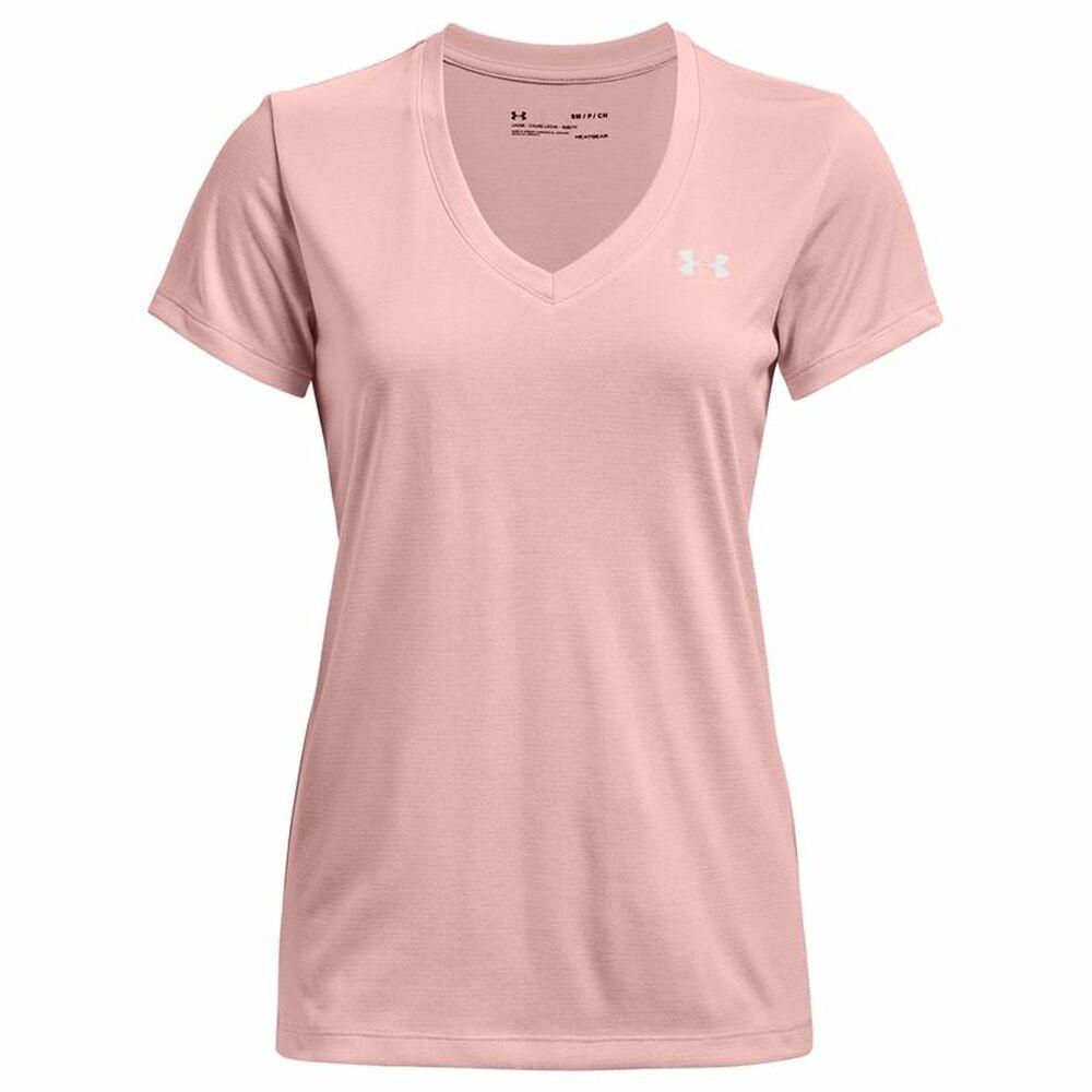 Kortærmet Sport T-shirt Under Armour Tech SSV Pink M