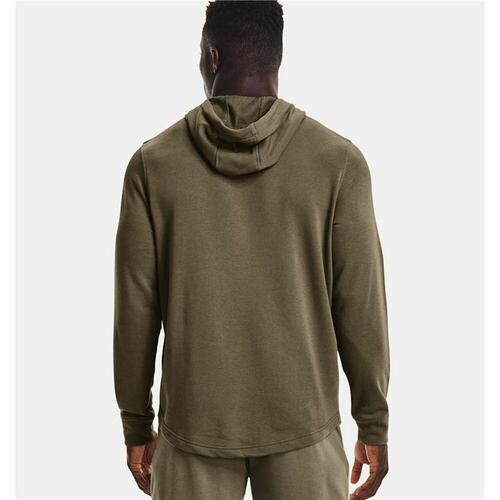 Hættetrøje til Mænd Under Armour Hoodie Khaki L