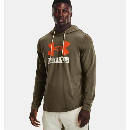 Hættetrøje til Mænd Under Armour Hoodie Khaki L