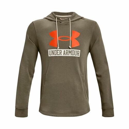 Hættetrøje til Mænd Under Armour Hoodie Khaki L