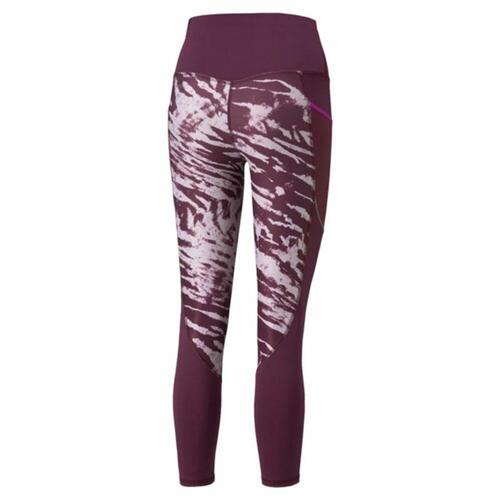 Sport leggings til kvinder Puma run 5k 7/8 W Lilla M