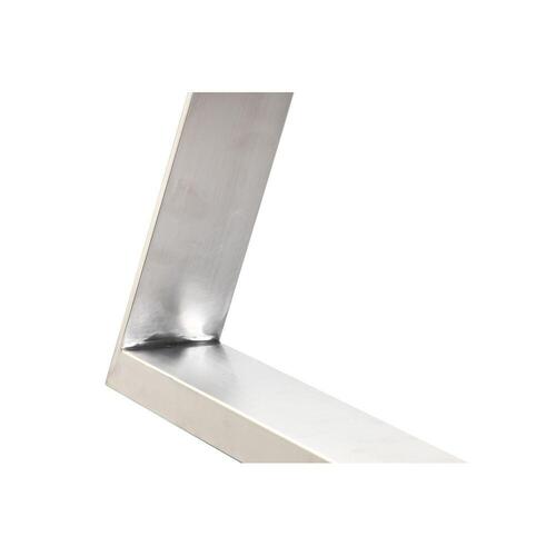 Spisebord Sort Stål Træ MDF 160 x 90 x 76 cm