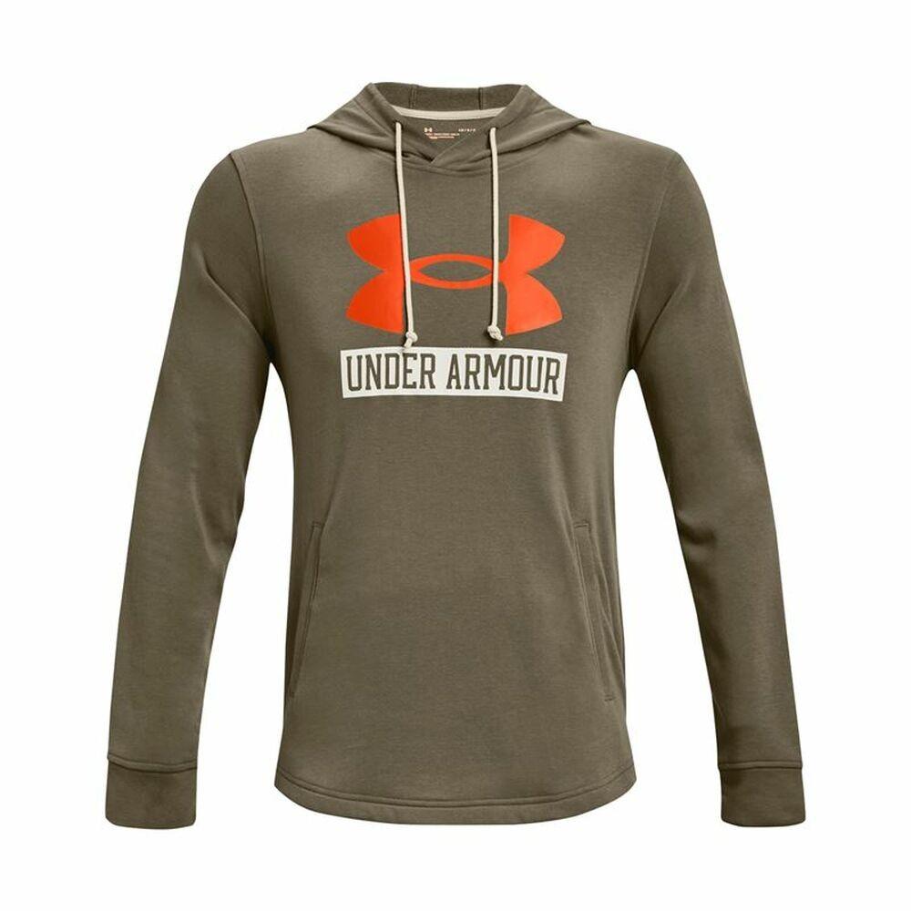Hættetrøje til Mænd Under Armour Hoodie Khaki S