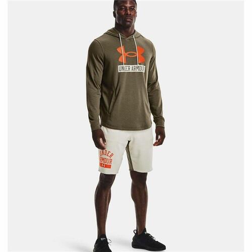 Hættetrøje til Mænd Under Armour Hoodie Khaki XL
