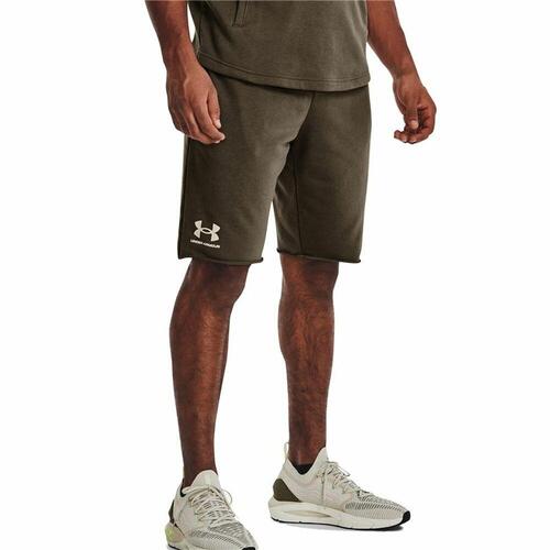 Bokser til voksne Under Armour Rival Terry Mænd Oliven S