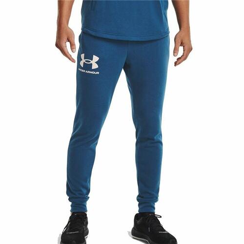 Bokser til voksne Under Armour Rival Terry Blå Mænd XL