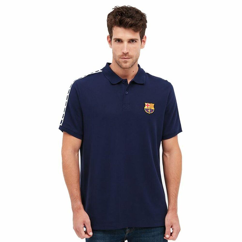 Kortærmet Polotrøje til Mænd F.C. Barcelona Marineblå XL