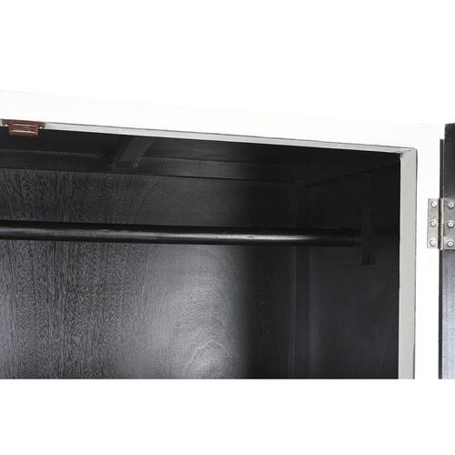 Skab Hvid Poppel 110 x 50 x 180 cm