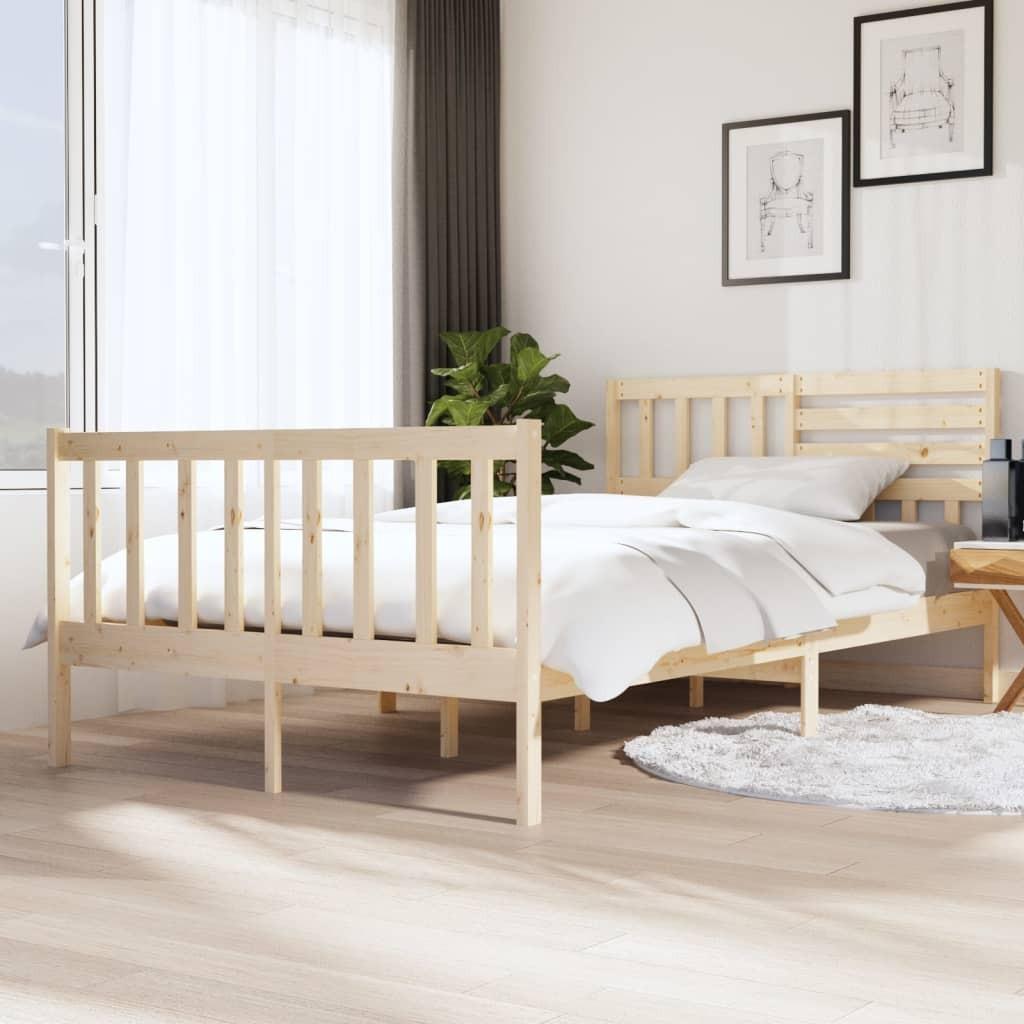 Sengeramme 120x200 cm massivt træ