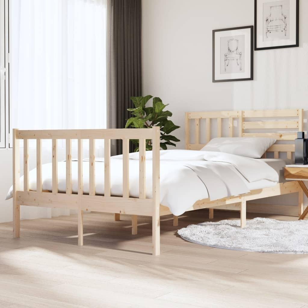Sengeramme 120x190 cm Small Double massivt træ