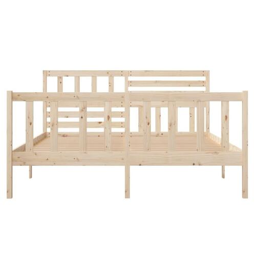 Sengeramme 120x190 cm Small Double massivt træ