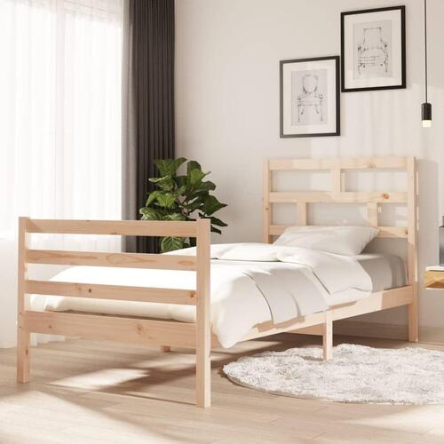 Sengeramme 90x200 cm massivt træ