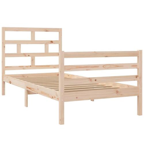 Sengeramme 90x200 cm massivt træ