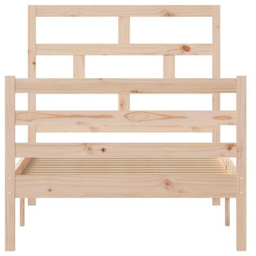 Sengeramme 90x200 cm massivt træ